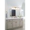Z-Lite Vaughn Vanity, 4-Light, 7.75 In.W x 31.5 In.L x 9.5 In.H, Luxe Gold/Matte Opal 735-4V-LG - alternate 4